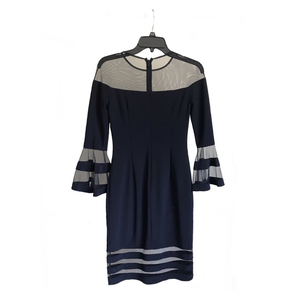 Navy blue semi-formal dress - Picture 2 of 2